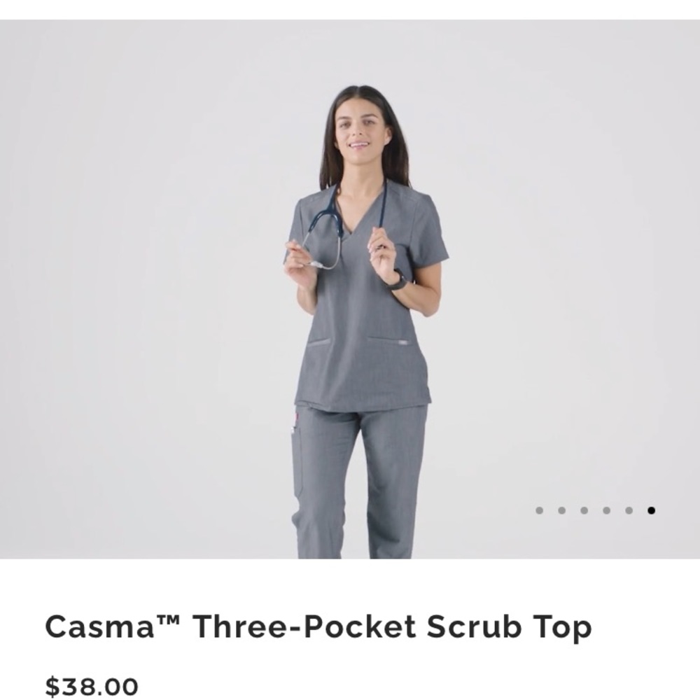 Fig scrub top